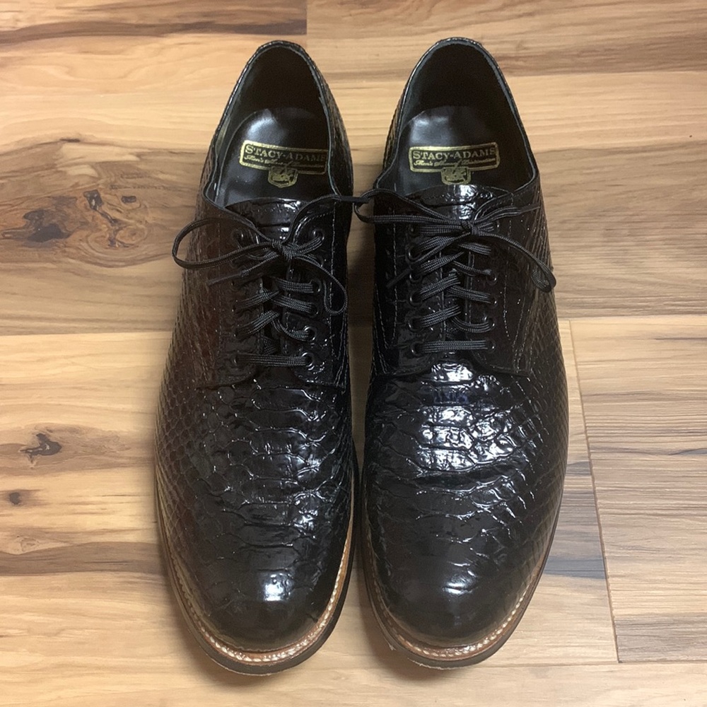 Stacey Adams black dressy shoes